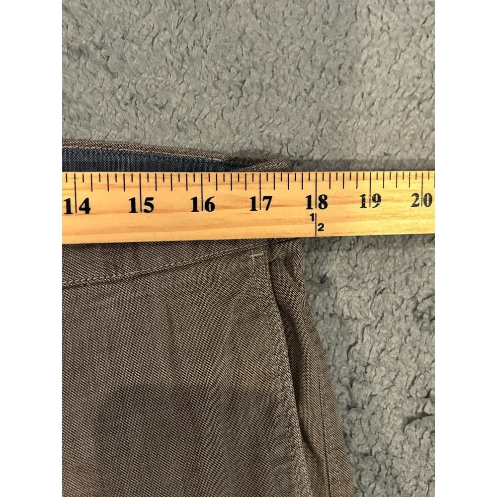 Banana Republic Chino Pants Men's 34x32 (35x30) Brown Straight Fit Casual Slacks